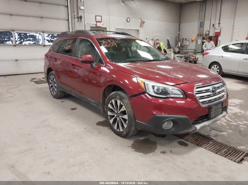 Vin: 4s4bsanc9h3338532, lot: 46806803, subaru outback 2.5i limited 20171