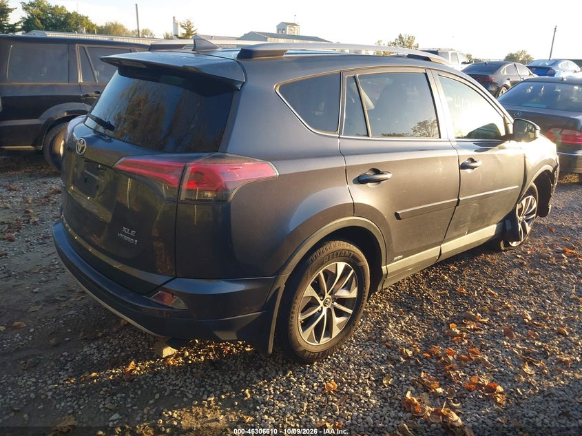 Vin: jtmrjrev5hd105991, lot: 46806809, toyota rav4 hybrid xle 20174