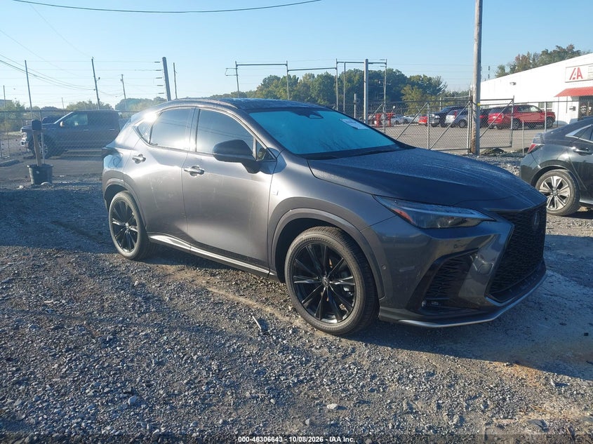 Vin: jtjkkcfz9t2080723, lot: 46806842, lexus nx 450h+ f sport handling 20261