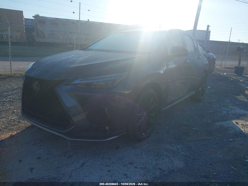 Vin: jtjkkcfz9t2080723, lot: 46806842, lexus nx 450h+ f sport handling 20262