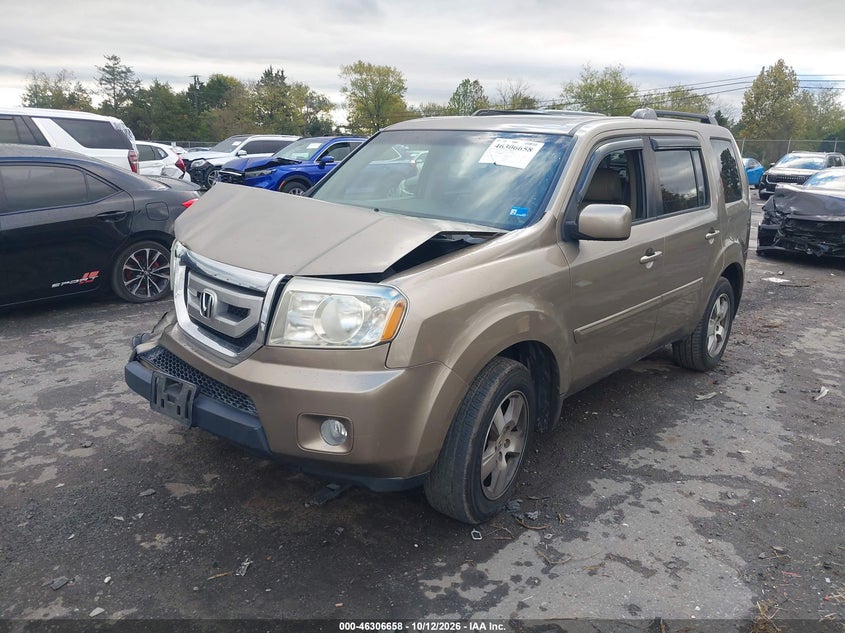 Vin: 5fnyf4h50bb076010, lot: 46806857, honda pilot ex-l 20112
