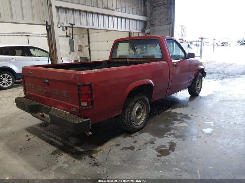 DODGE DAKOTA 1990 VIN 1B7FL26G7LS642161