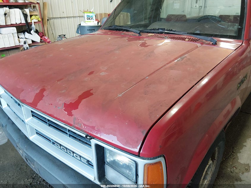 DODGE DAKOTA 1990 VIN 1B7FL26G7LS642161