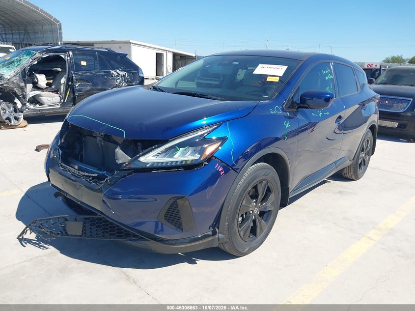 Vin: 5n1az2aj4mc113687, lot: 46806862, nissan murano s fwd 20212