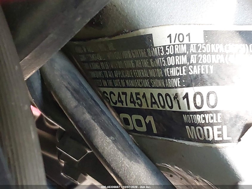 HONDA GL1800 2001