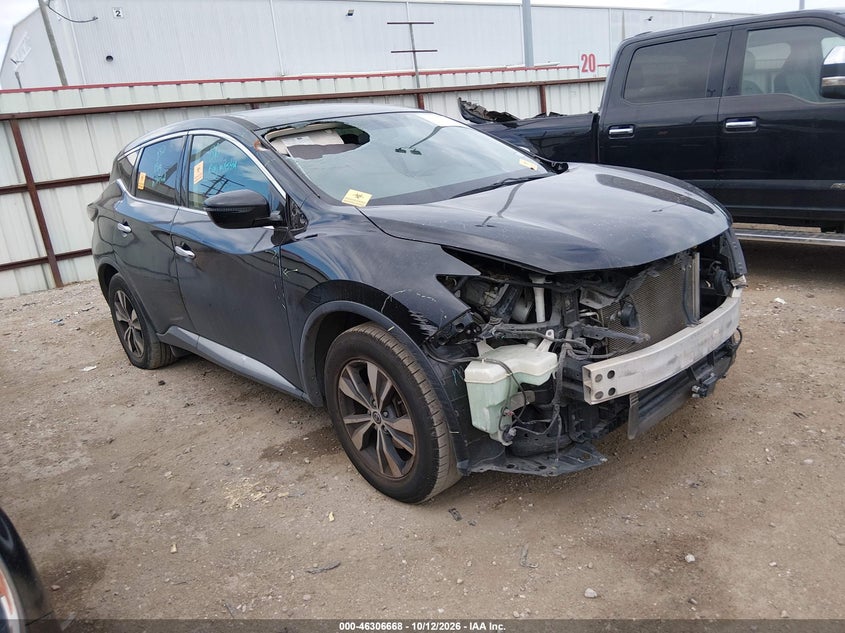Vin: 5n1az2mj0kn162978, lot: 46806866, nissan murano s 2019 img_1