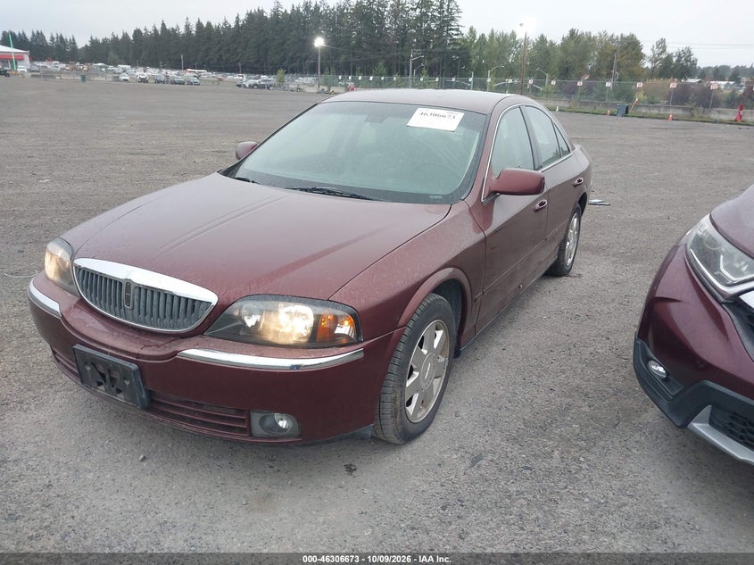 LINCOLN LS 2003 VIN 1LNHM86S63Y663122