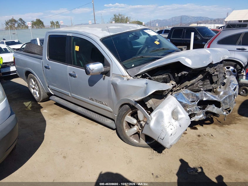 Vin: 1n6aa0ed7bn306905, lot: 46806879, nissan titan sl 20111