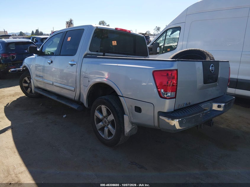 Vin: 1n6aa0ed7bn306905, lot: 46806879, nissan titan sl 20113