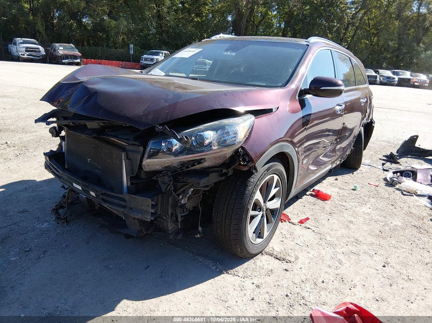 Vin: 5xyphda54kg509367, lot: 46806880, kia sorento 3.3l ex 20192