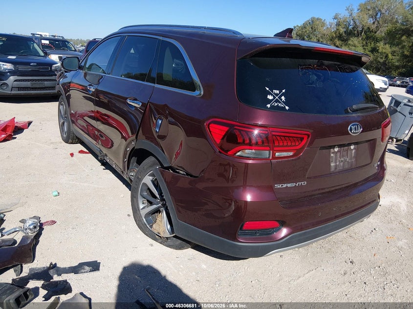 KIA SORENTO 2019 VIN 5XYPHDA54KG509367