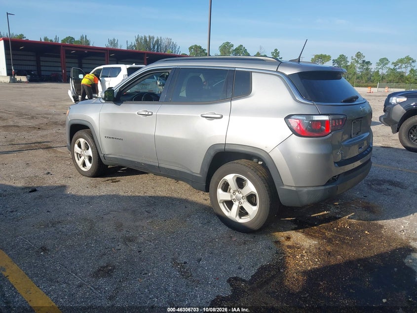Vin: 3c4njdbb2kt839498, lot: 46806902, jeep compass latitude 4x4 20193