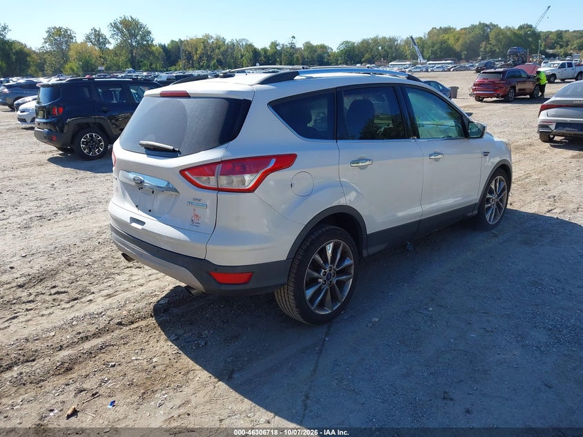 Vin: 1fmcu0g91euc65138, lot: 46806917, ford escape se 20144