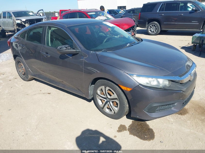 Vin: 2hgfc2f56gh501496, lot: 46806950, honda civic lx 20161