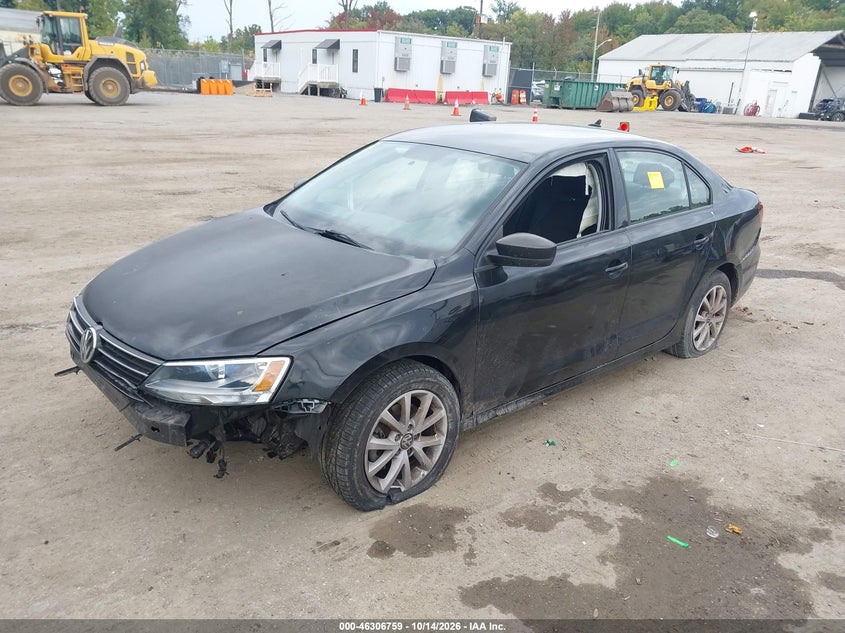 Vin: 3vwd07aj6fm324719, lot: 46806958, volkswagen jetta 1.8t se 20152