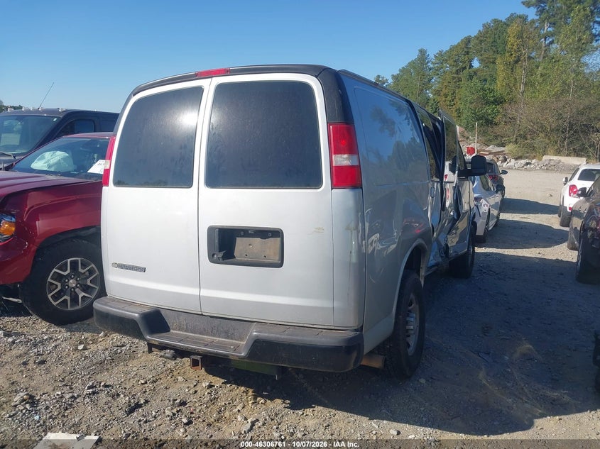 Vin: 1gcwgafg7j1172604, lot: 46806960, chevrolet express 2500 work van 20184