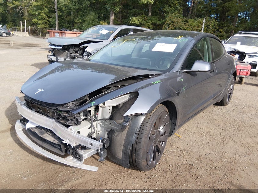 TESLA MODEL 3 2022 VIN 5YJ3E1EC6NF336140