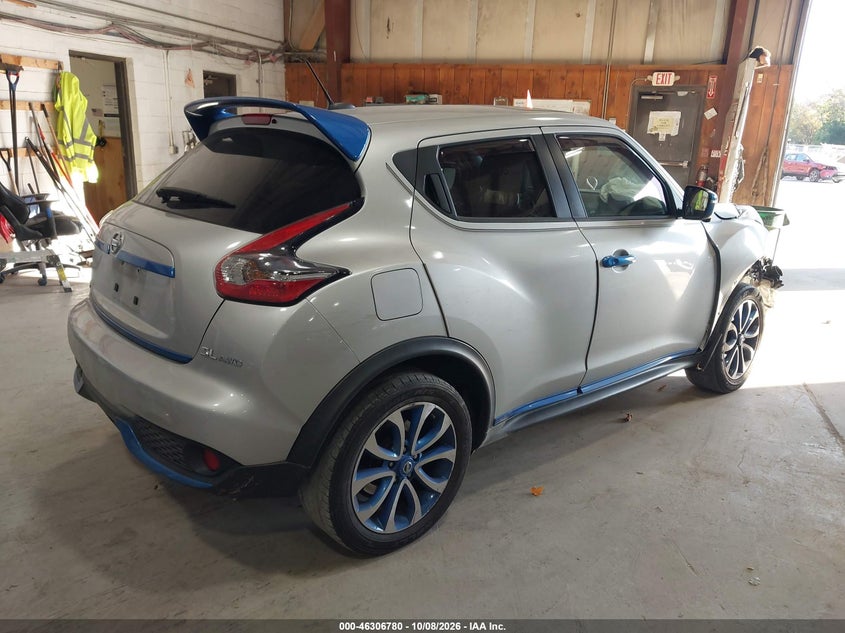 Vin: jn8af5mv1ft556559, lot: 46806979, nissan juke sl 20154