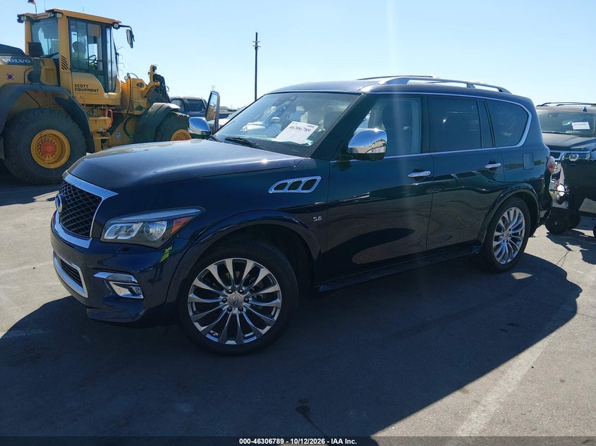 Vin: jn8az2ne9h9155152, lot: 46806988, infiniti qx80 20172