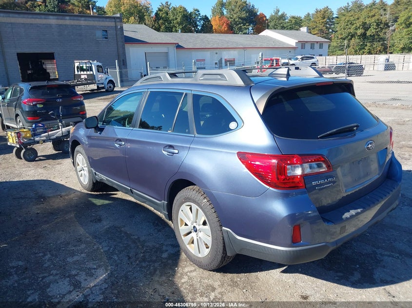 Vin: 4s4bsaccxh3219634, lot: 46806994, subaru outback 2.5i premium 20173