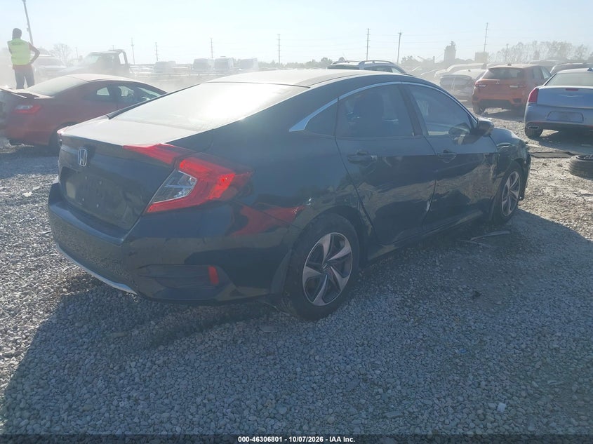 Vin: 19xfc2f67ke011824, lot: 46807000, honda civic lx 20194