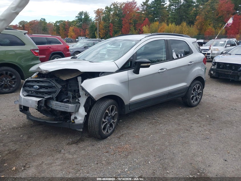 Vin: maj6s3jl3lc347488, lot: 46807008, ford ecosport ses 20202