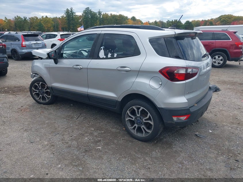 Vin: maj6s3jl3lc347488, lot: 46807008, ford ecosport ses 20203