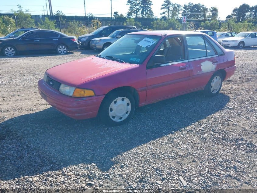 1995 Ford Escort Lx/Sport, Обычный износ, IAAI, VIN 1FASP14J7SW336408 — фото 2