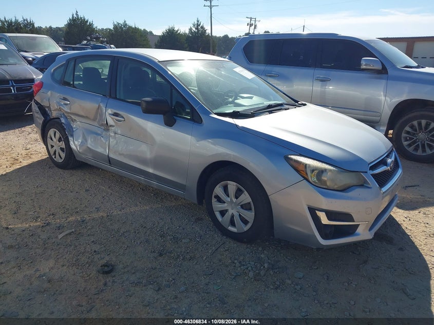 Vin: jf1gpaa66f8292496, lot: 46807033, subaru impreza 2.0i 2015 img_1
