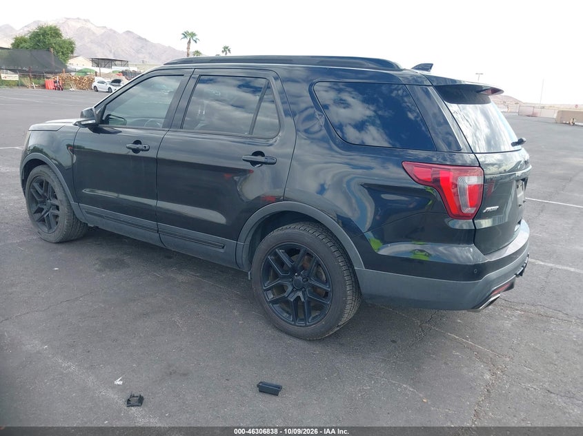 Vin: 1fm5k8gt9ggb63144, lot: 46807037, ford explorer sport 20163