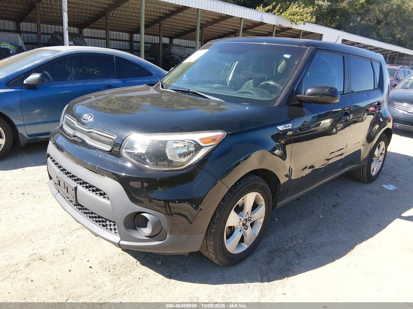 Vin: kndjn2a29h7490569, lot: 46807057, kia soul 20172