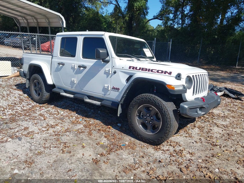 Vin: 1c6jjtbg7nl143358, lot: 46807062, jeep gladiator rubicon 4x4 20221