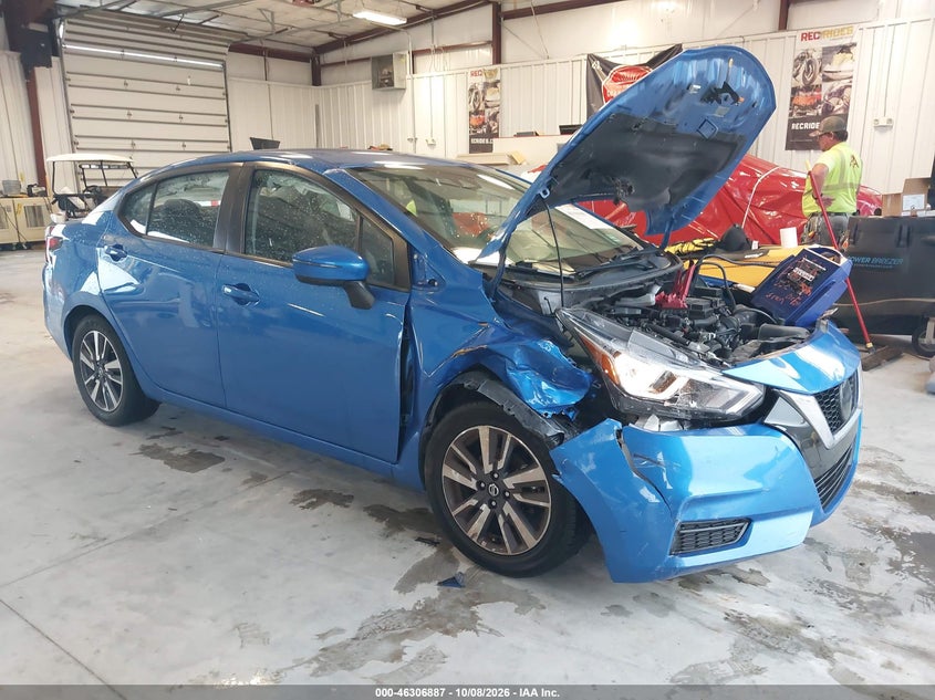 Vin: 3n1cn8ev6ml840393, lot: 46807086, nissan versa sv xtronic cvt 2021 img_1