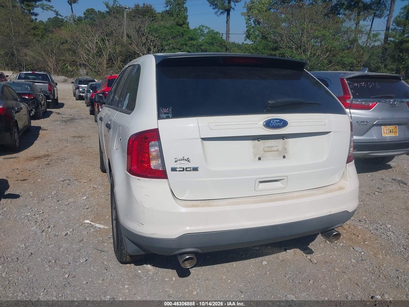 Vin: 2fmdk3gc7bba95294, lot: 46807087, ford edge se 20113