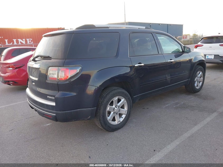 Vin: 1gkkvpkd5fj360424, lot: 46807107, gmc acadia sle-2 20154