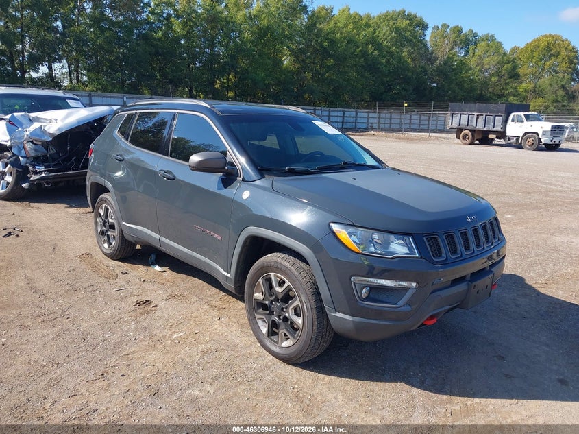 Vin: 3c4njddb1jt128967, lot: 46807145, jeep compass trailhawk 4x4 20181