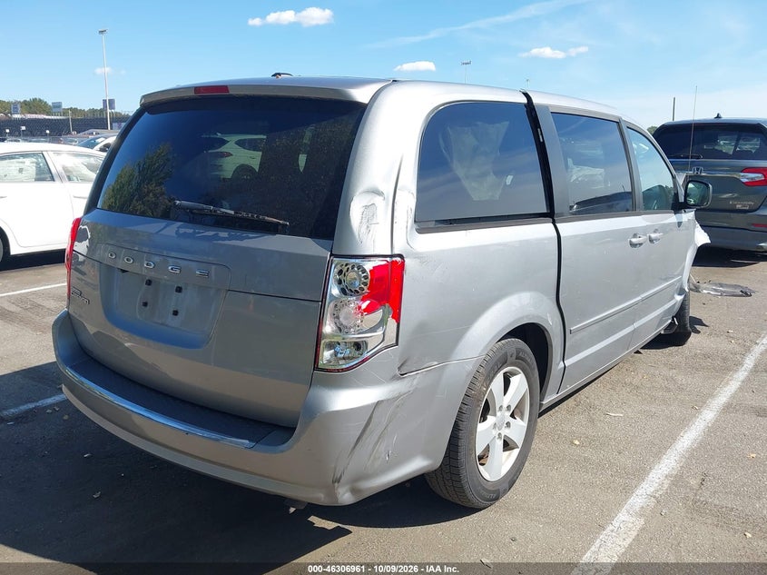 Vin: 2c4rdgbg5dr782368, lot: 46807160, dodge grand caravan se 20134