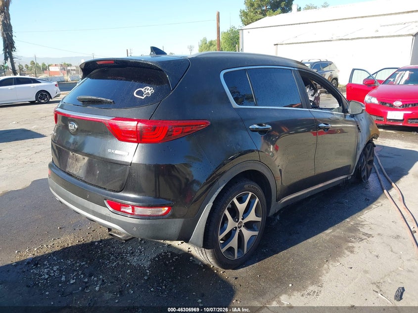 Vin: kndpr3a66h7218889, lot: 46807168, kia sportage sx turbo 20174