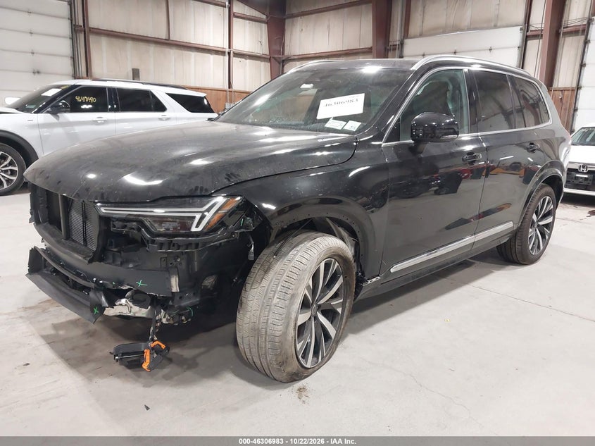 Vin: yv4m12pj1t1524861, lot: 46807182, volvo xc90 core, b5 awd gas (mild hybrid), gasoline, bright, 7 seats 20262