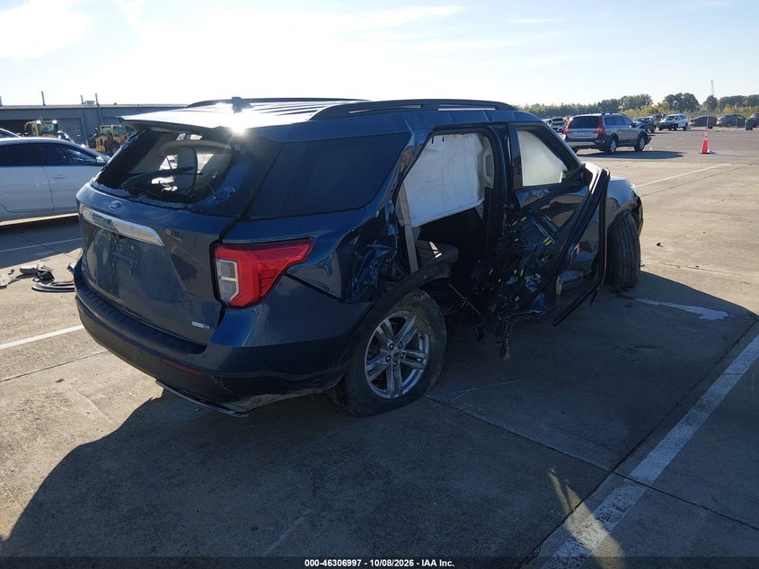 Vin: 1fmsk8dh5lga50580, lot: 46807196, ford explorer xlt 20204