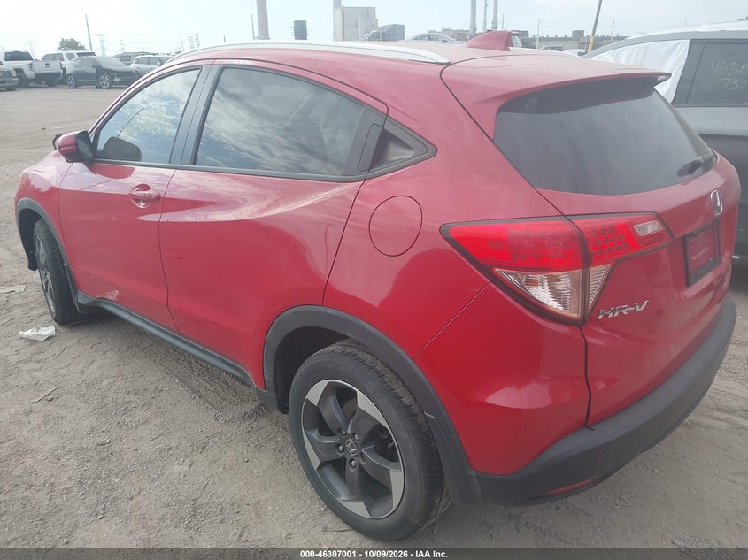 Vin: 3czru6h70jm713182, lot: 46807200, honda hr-v ex-l 20183