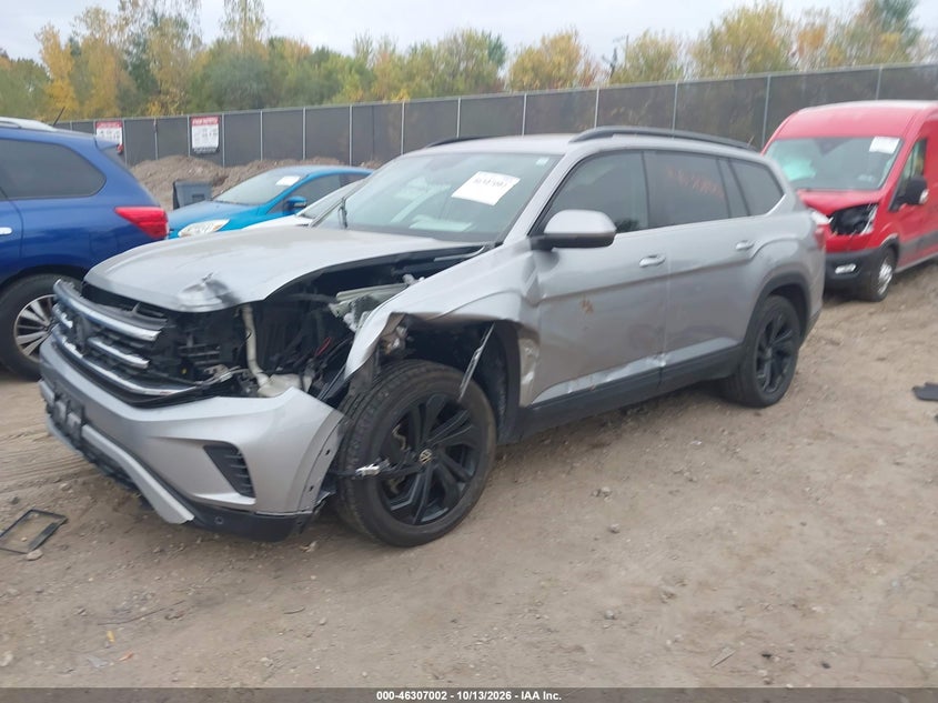 Vin: 1v2kp2ca2nc513923, lot: 46807202, volkswagen atlas 2.0t se w/technology 20222