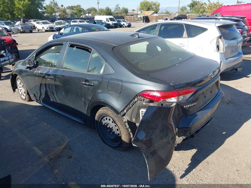 Vin: jtdepmae3nj207633, lot: 46807235, toyota corolla le 20223