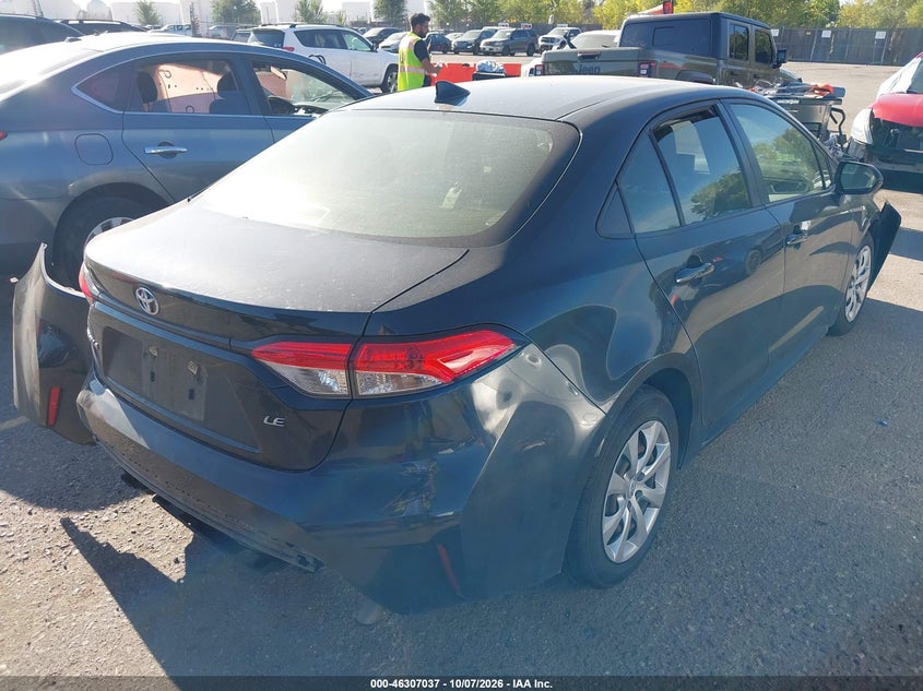 Vin: jtdepmae3nj207633, lot: 46807235, toyota corolla le 20224