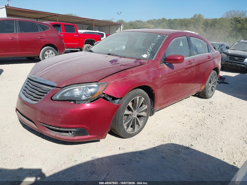 Vin: 1c3ccbhgxcn116688, lot: 46807252, chrysler 200 s 20122