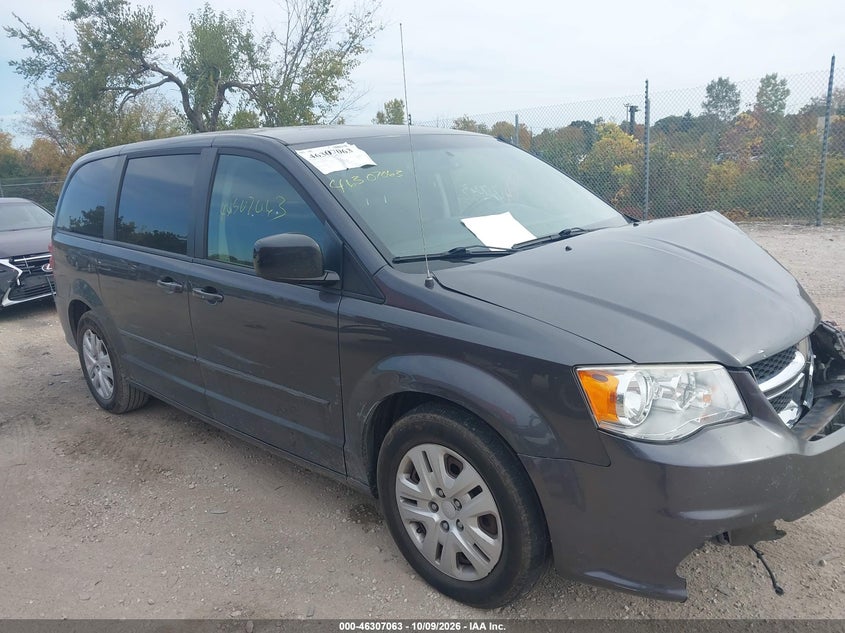 Vin: 2c4rdgbgxfr599115, lot: 46807262, dodge grand caravan se 20151