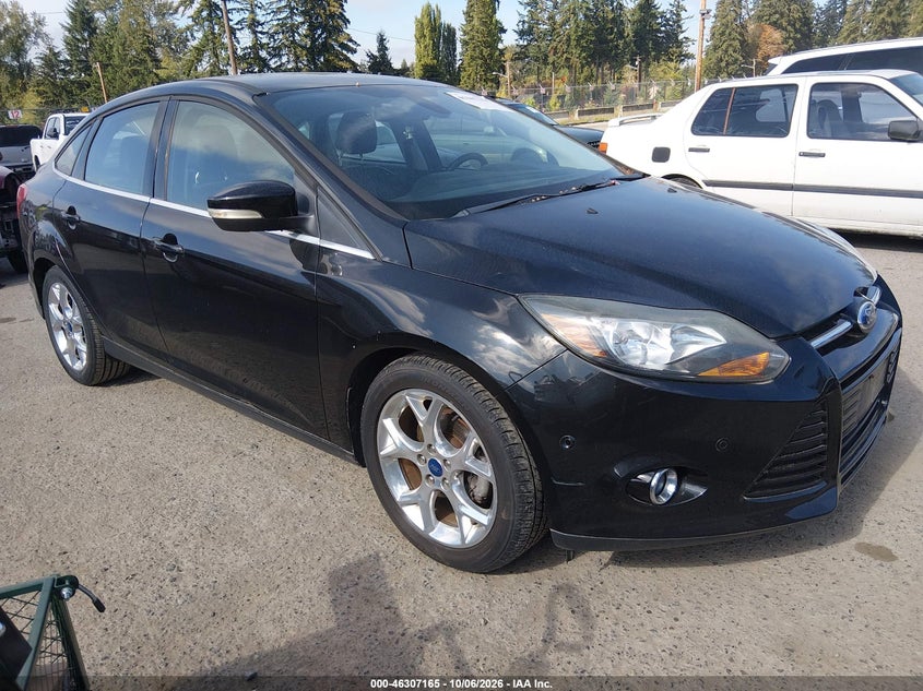 Vin: 1fahp3j25cl290955, lot: 46807364, ford focus titanium 20121