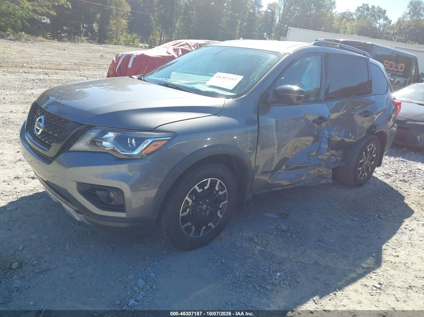 Vin: 5n1dr2mn1kc633239, lot: 46807386, nissan pathfinder sv 20192
