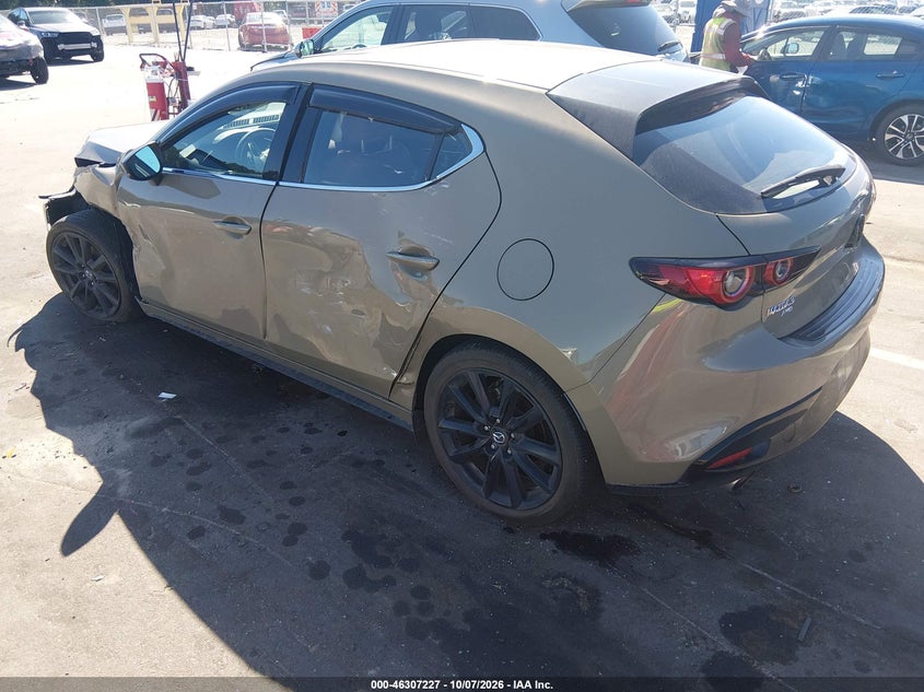Vin: jm1bpbyyxr1704918, lot: 46807426, mazda mazda3 2.5 carbon turbo 20243