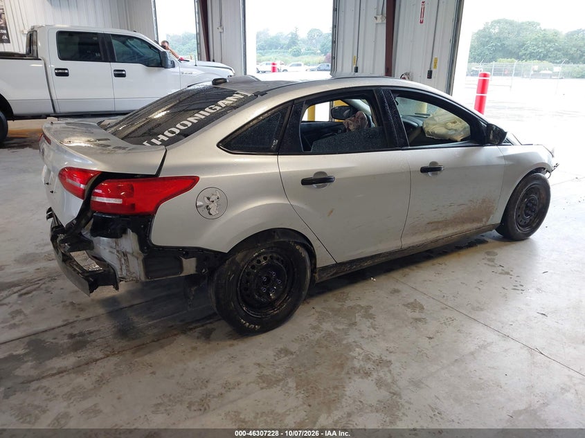 Vin: 1fadp3e29fl200428, lot: 46807428, ford focus s 20154